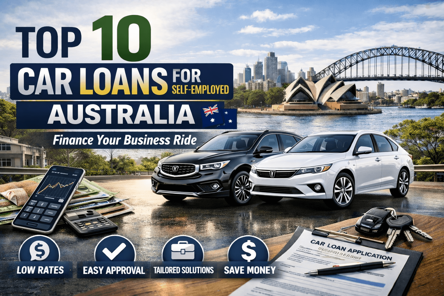 Top 10 Car Loans for Self-Employed Australia Top 10 Car Loans for Self-Employed Australia