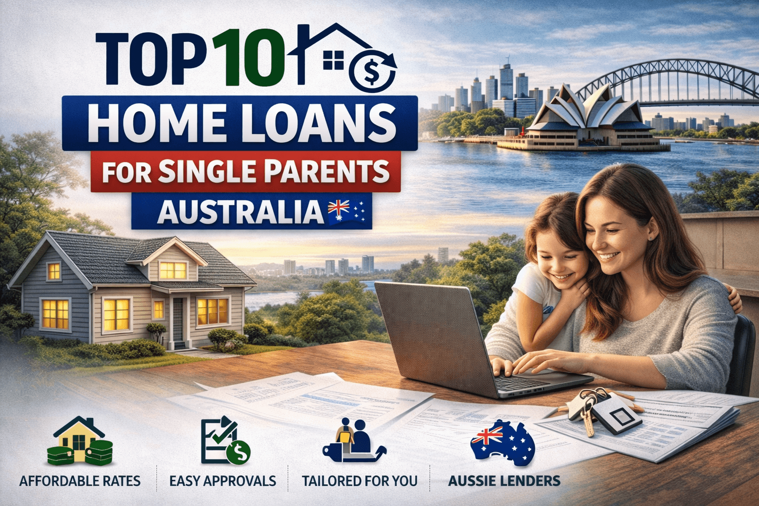 Top 10 Home Loans for Single Parents Australia Top 10 Home Loans for Single Parents Australia
