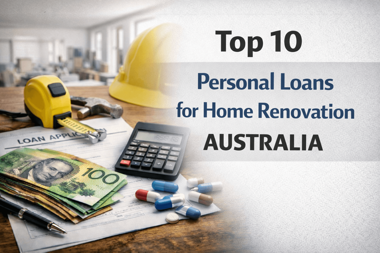 Top 10 Personal Loans for Home Renovation Australia Top 10 Personal Loans for Home Renovation Australia
