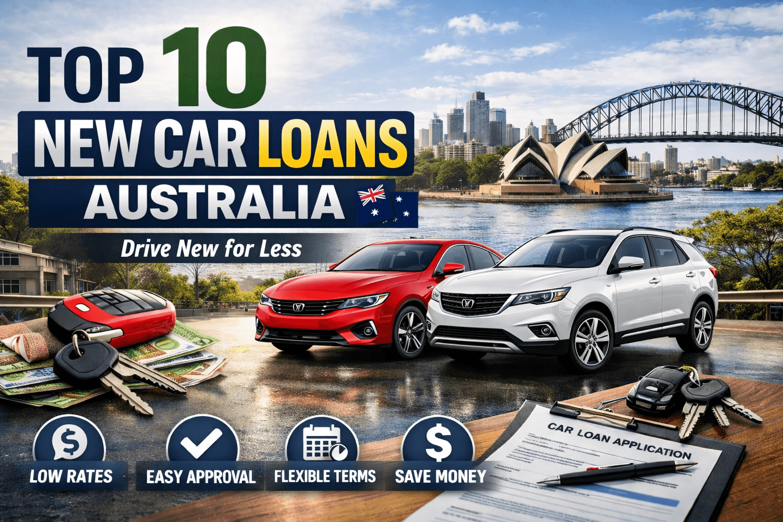 Top 10 New Car Loans Australia Top 10 New Car Loans Australia