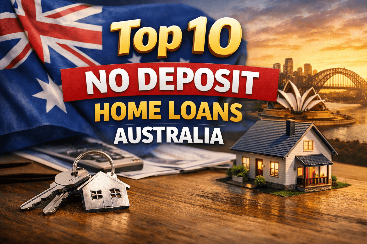 Top 10 No Deposit Home Loans Australia