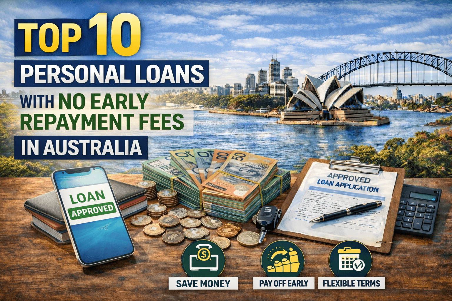 Top 10 Personal Loans No Early Repayment Fees Australia Top 10 Personal Loans No Early Repayment Fees Australia