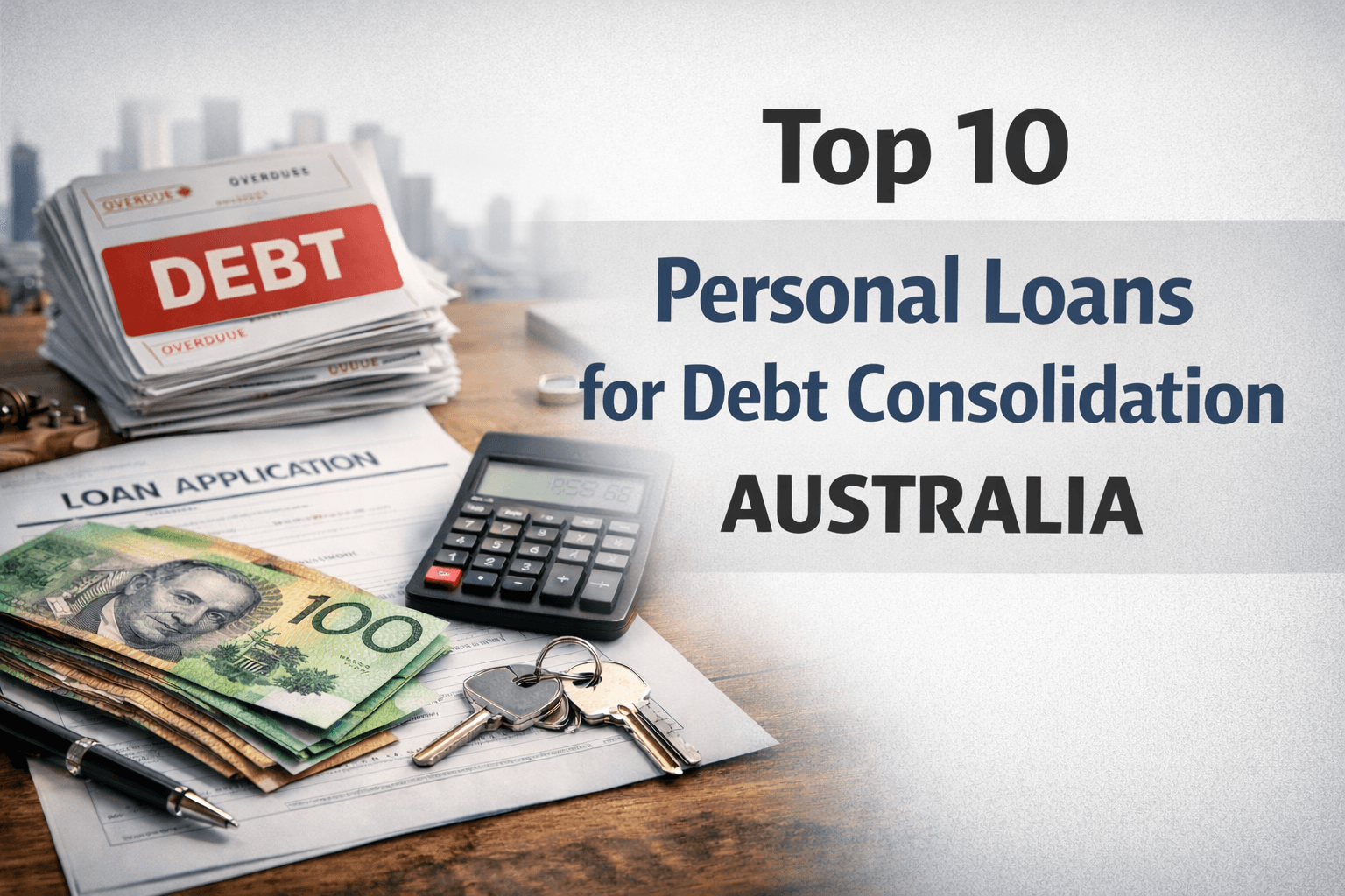Top 10 Personal Loans for Debt Consolidation Australia Top 10 Personal Loans for Debt Consolidation Australia