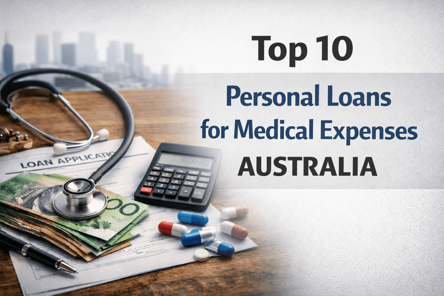 Top 10 Personal Loans for Medical Expenses Australia Top 10 Personal Loans for Medical Expenses Australia