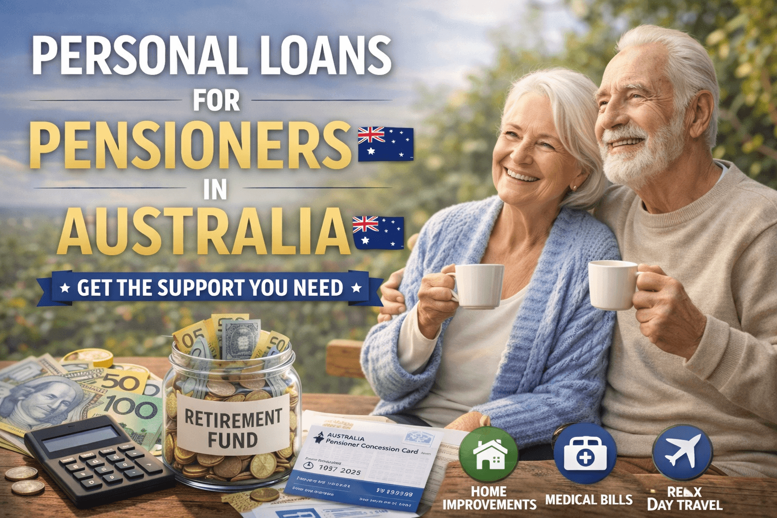 Top 10 Personal Loans for Pensioners Australia