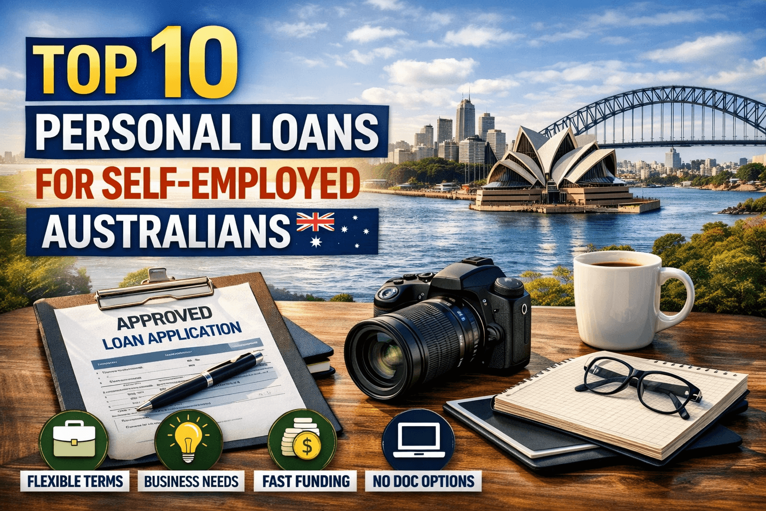 Top 10 Personal Loans for Self-Employed Australians