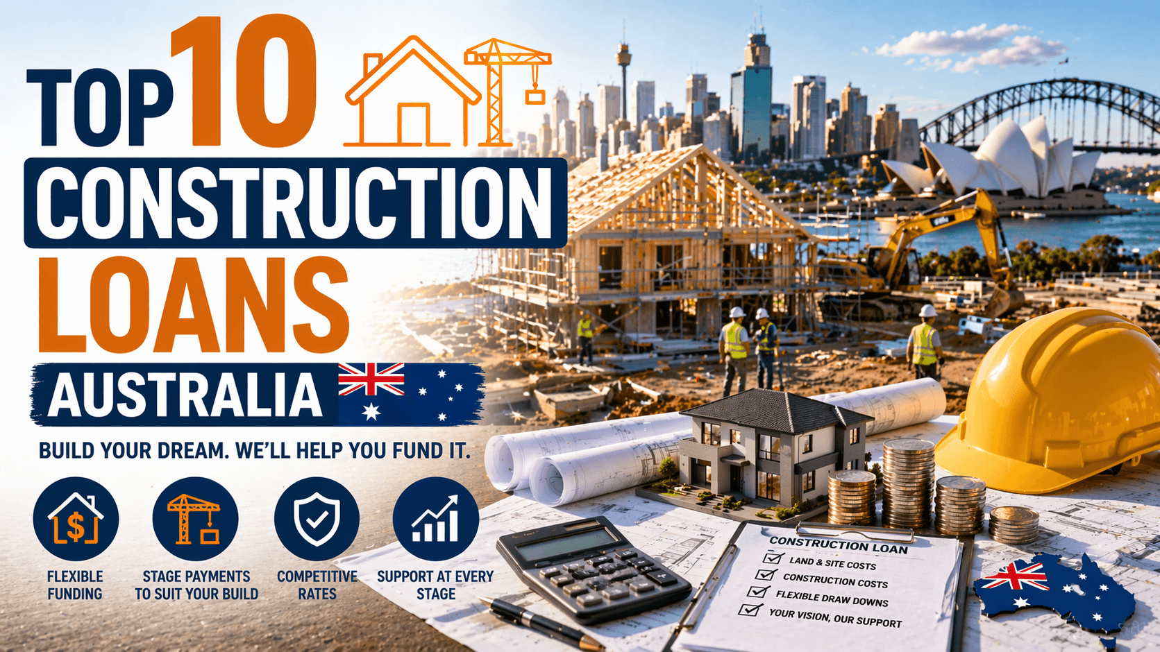 Top 10 Construction Loans Australia Top 10 Construction Loans Australia