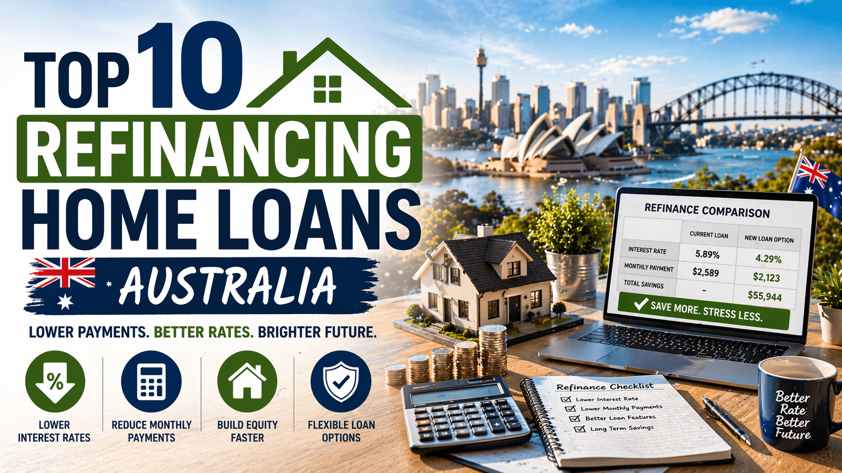 Top 10 Refinancing Home Loans Australia Top 10 Refinancing Home Loans Australia