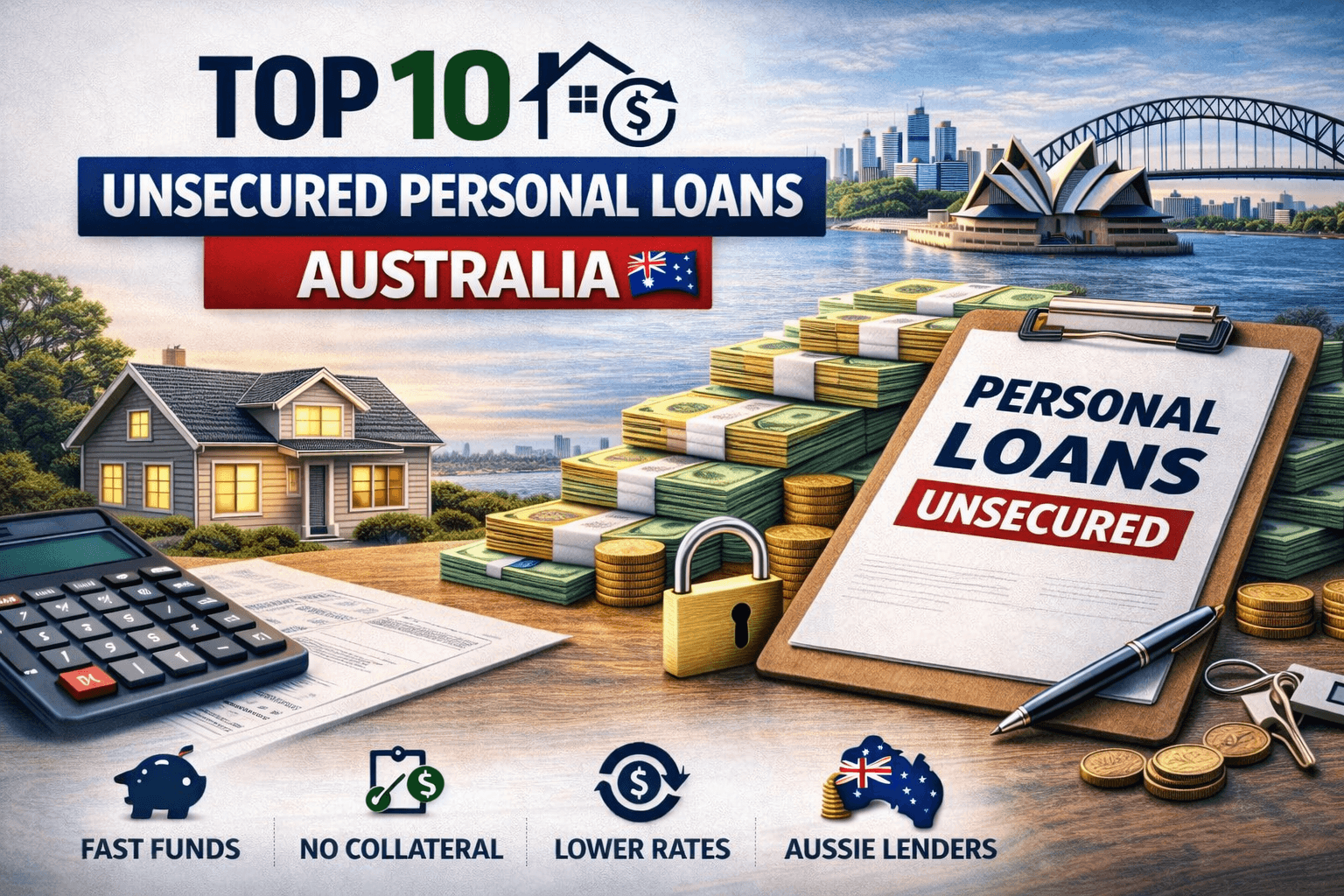 Top 10 Unsecured Personal Loans Australia Top 10 Unsecured Personal Loans Australia