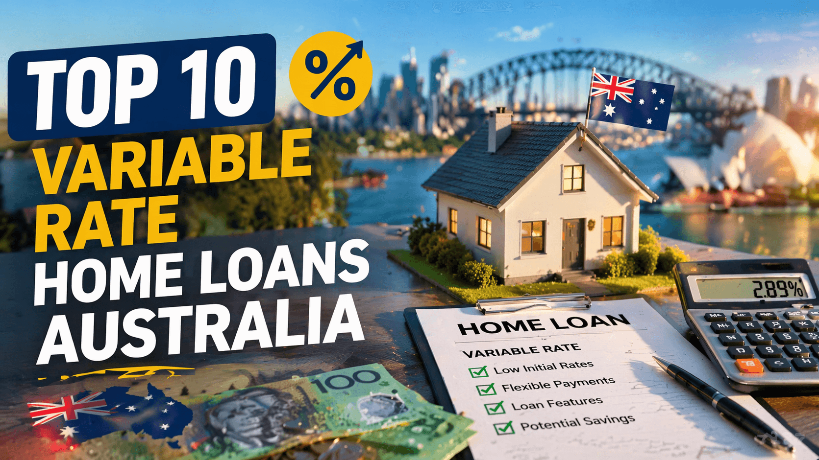 Top 10 Variable Rate Home Loans Australia