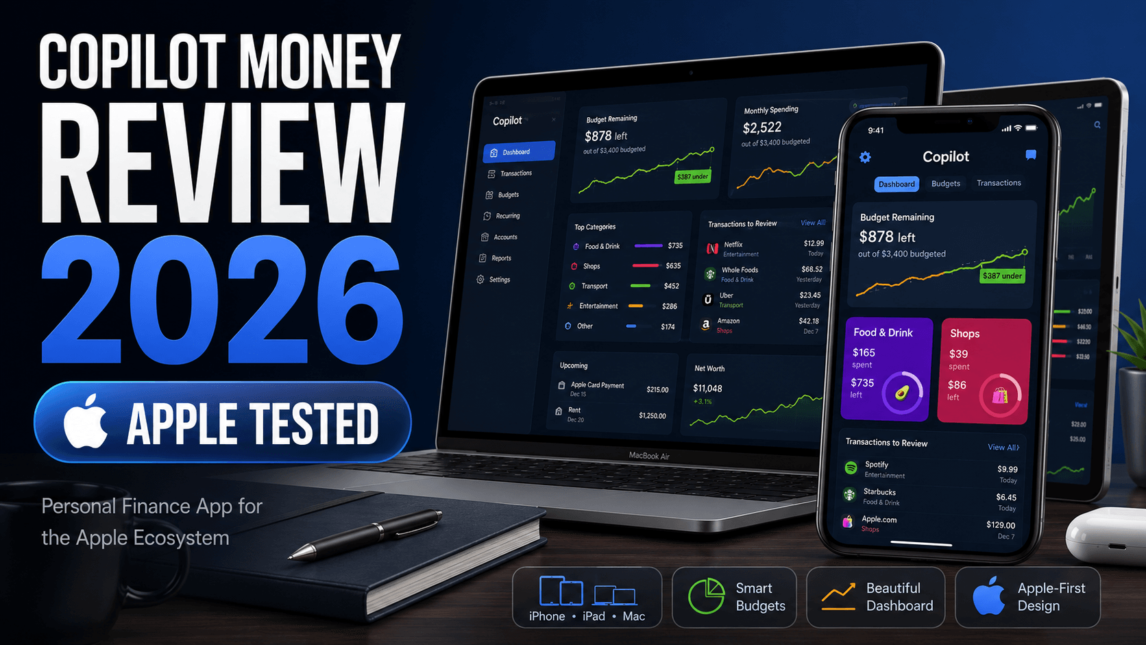 Copilot Money Review 2026: Apple Tested