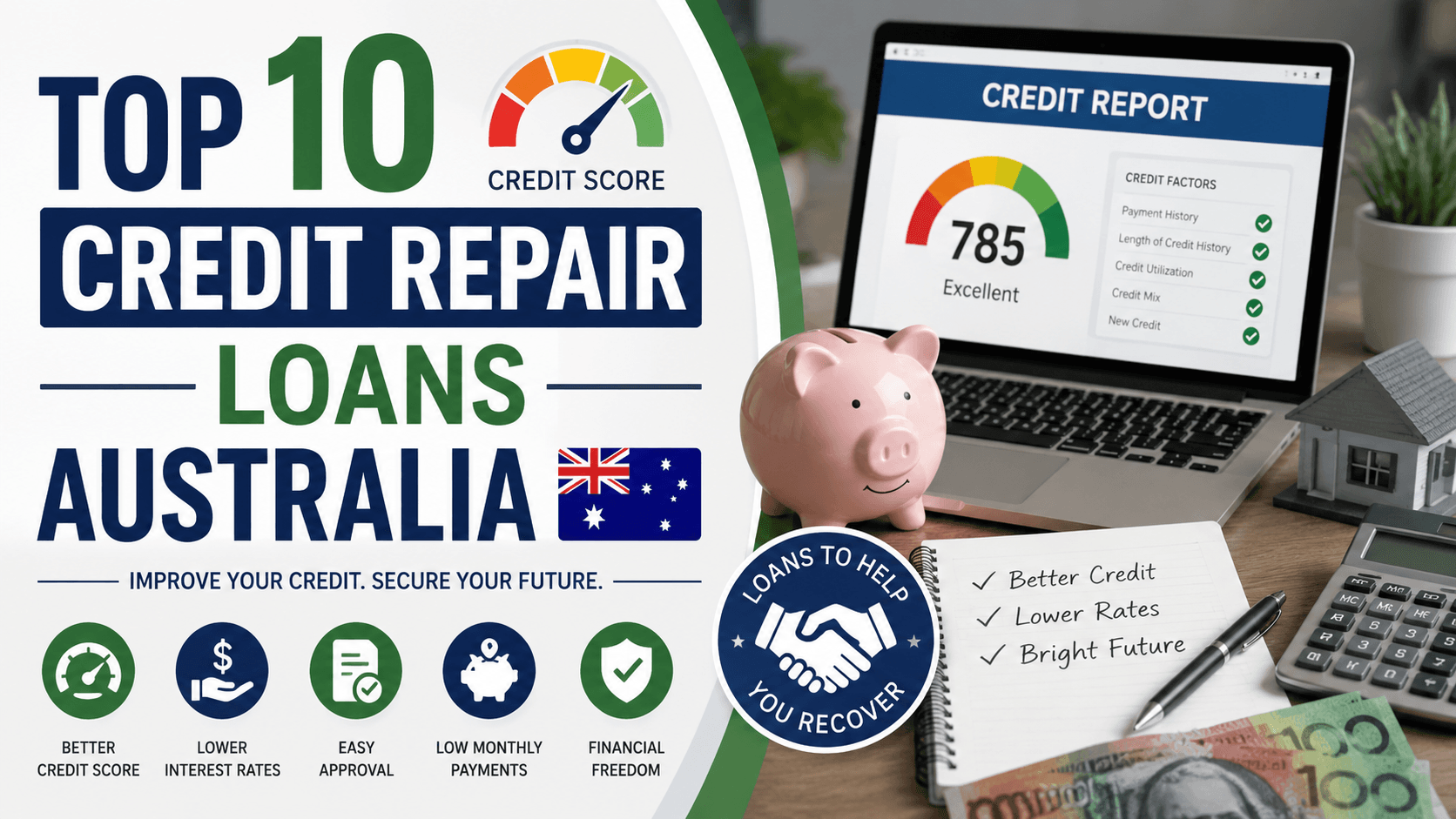 Top 10 Credit Repair Loans Australia