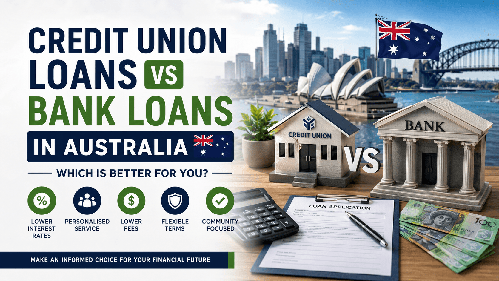 Credit Union Loans  vs Bank Loans in Australia – Which Is Better for You?