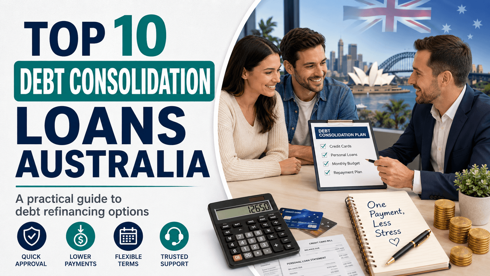 Top 10 Debt Consolidation Loans Australia