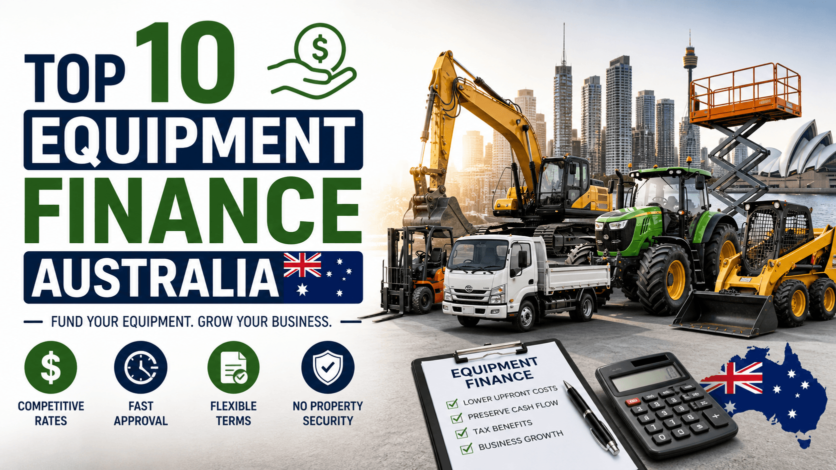 Top 10 Equipment Finance Australia