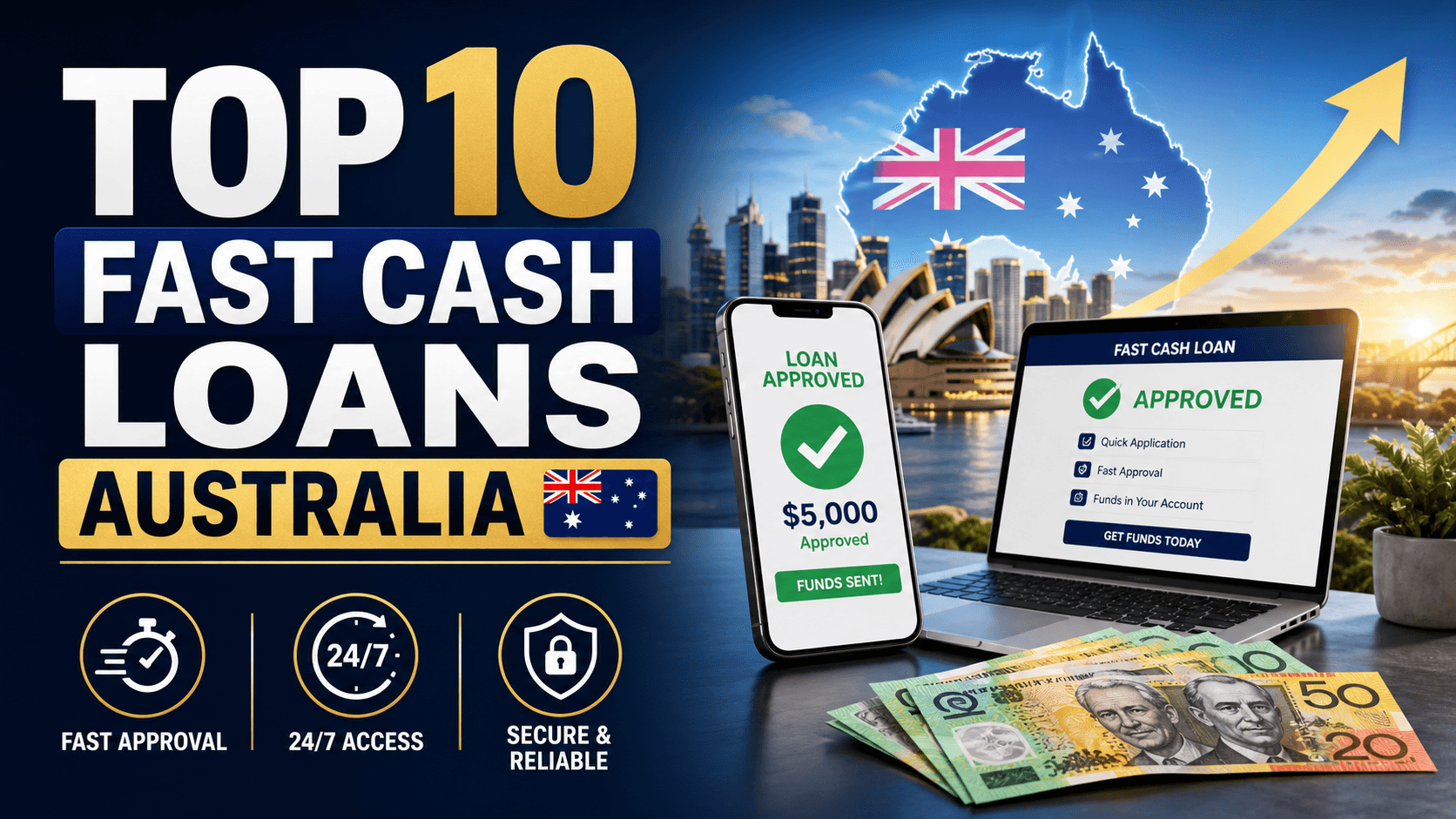 Top 10 Fast Cash Loans Australia
