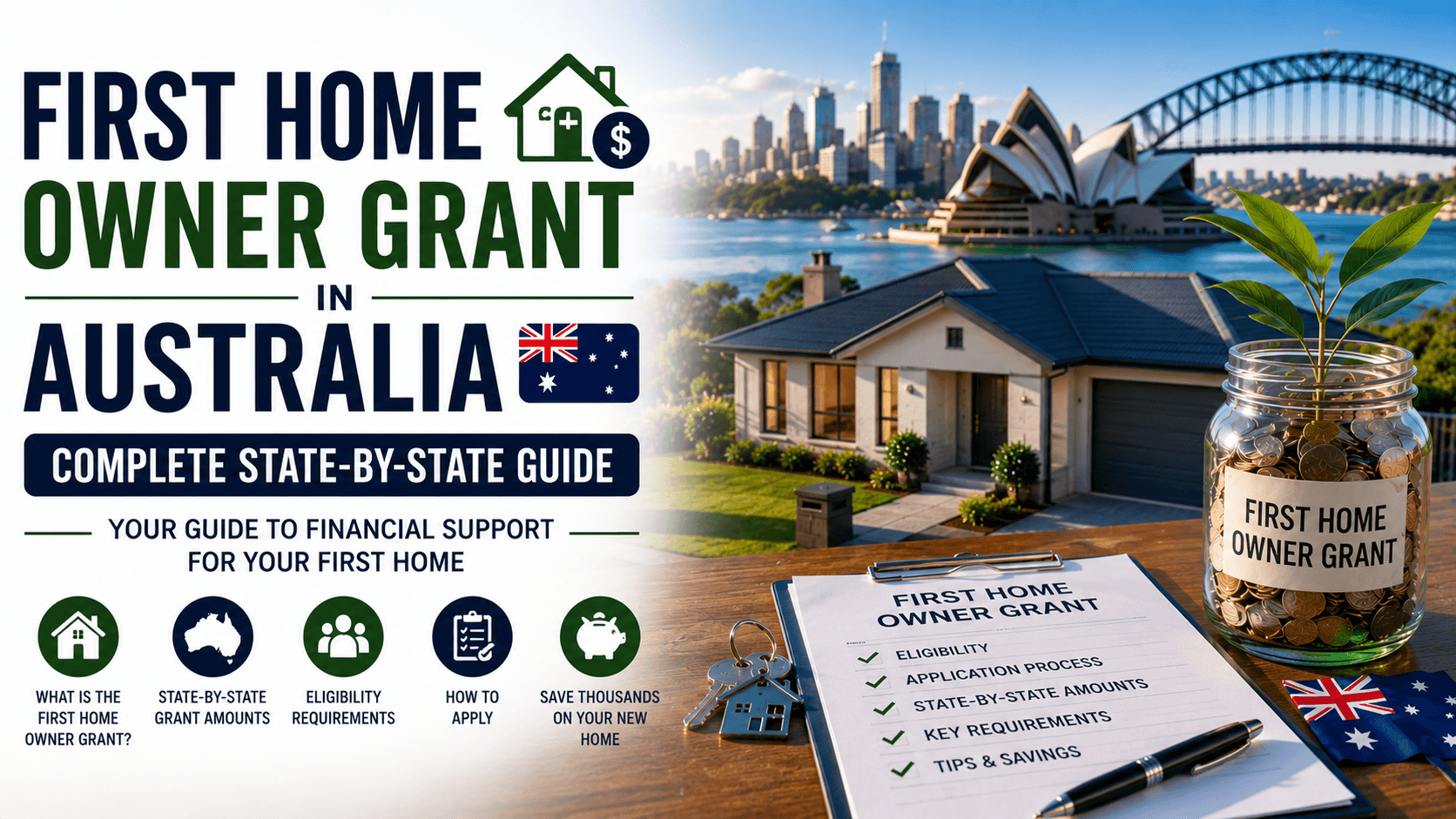 First Home Owner Grant in Australia – Complete State-by-State Guide