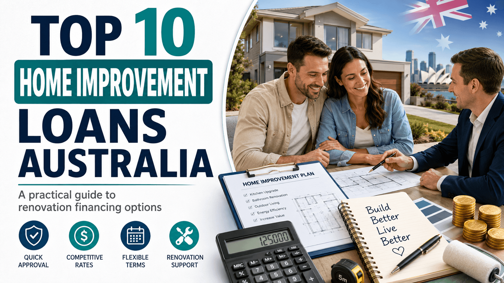 Top 10 Home Improvement Loans Australia