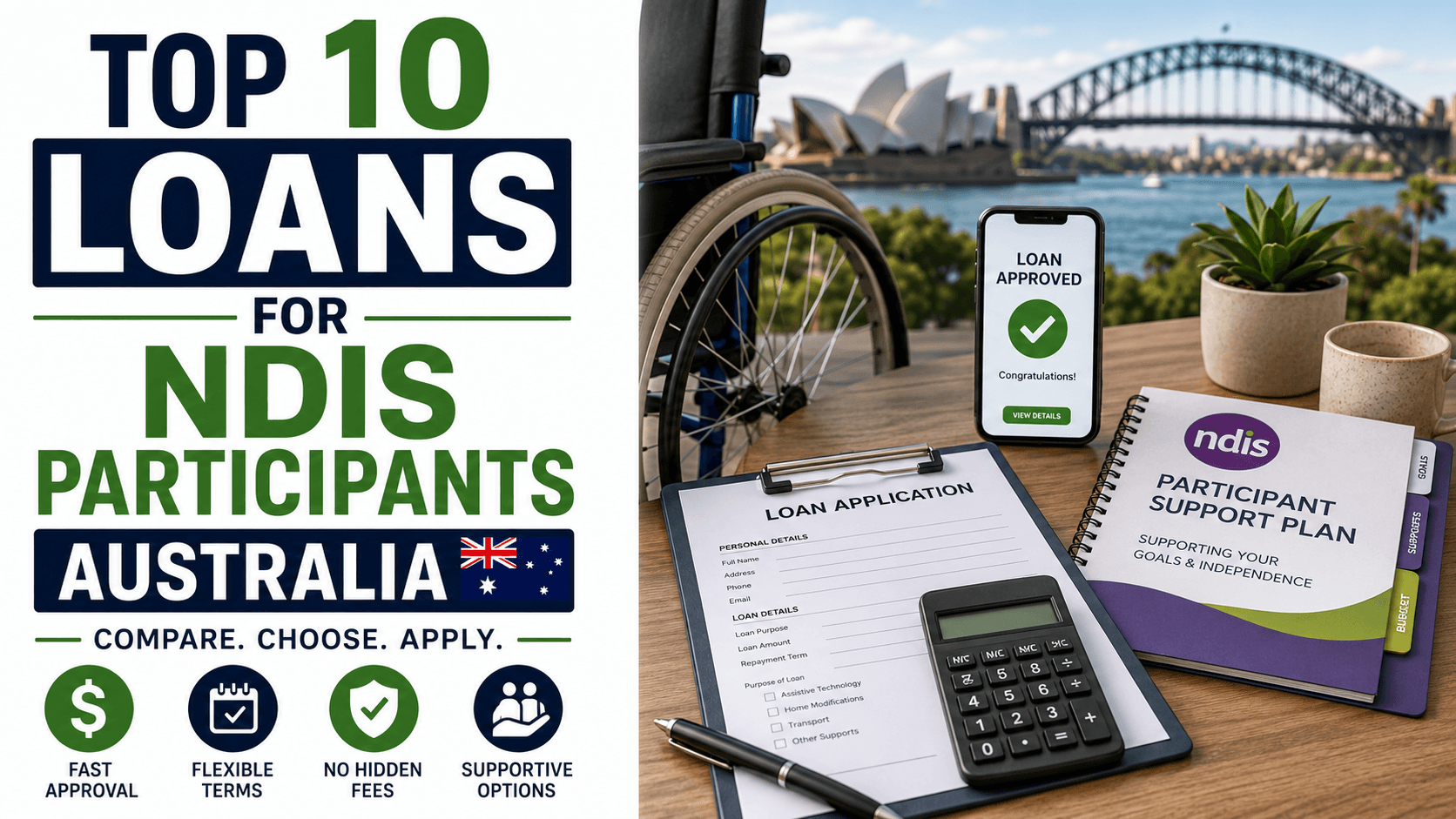 Top 10 Loans for NDIS Participants Australia