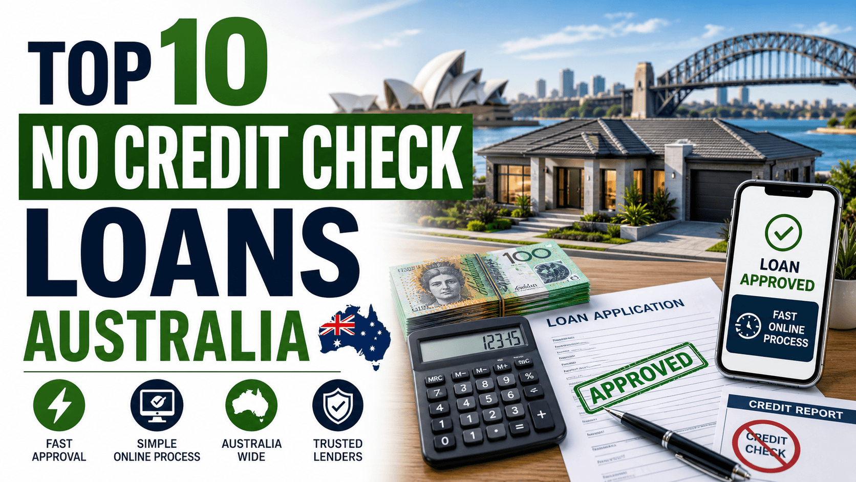 Top 10 No Credit Check Loans Australia