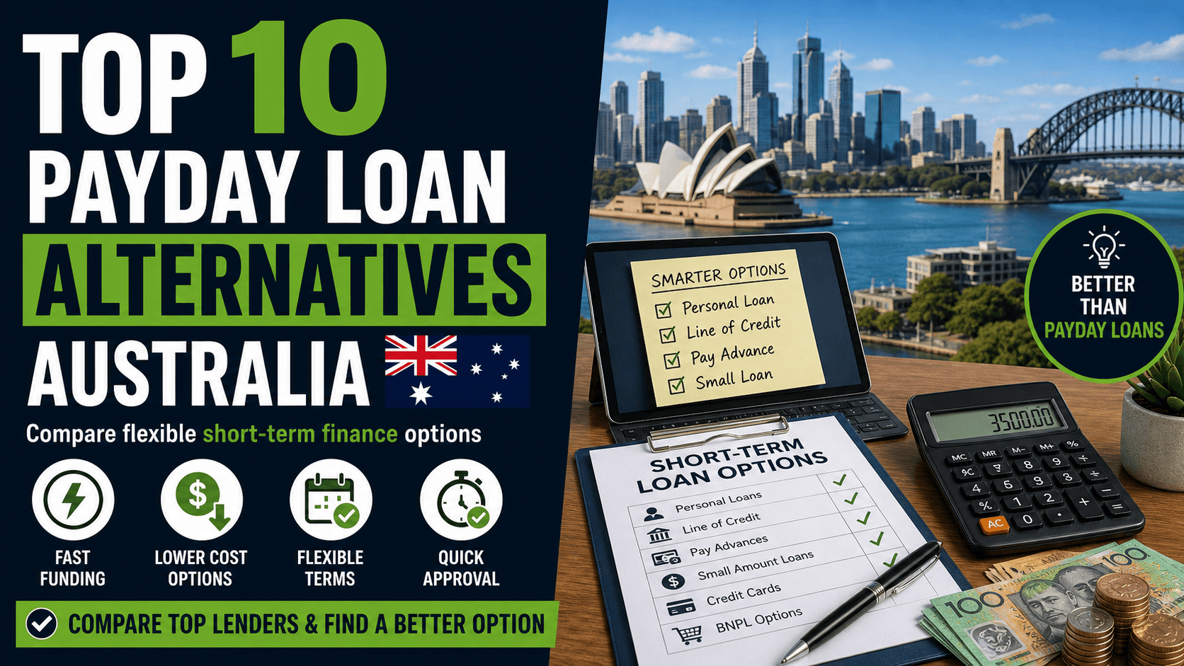 Top 10 Payday Loan Alternatives Australia