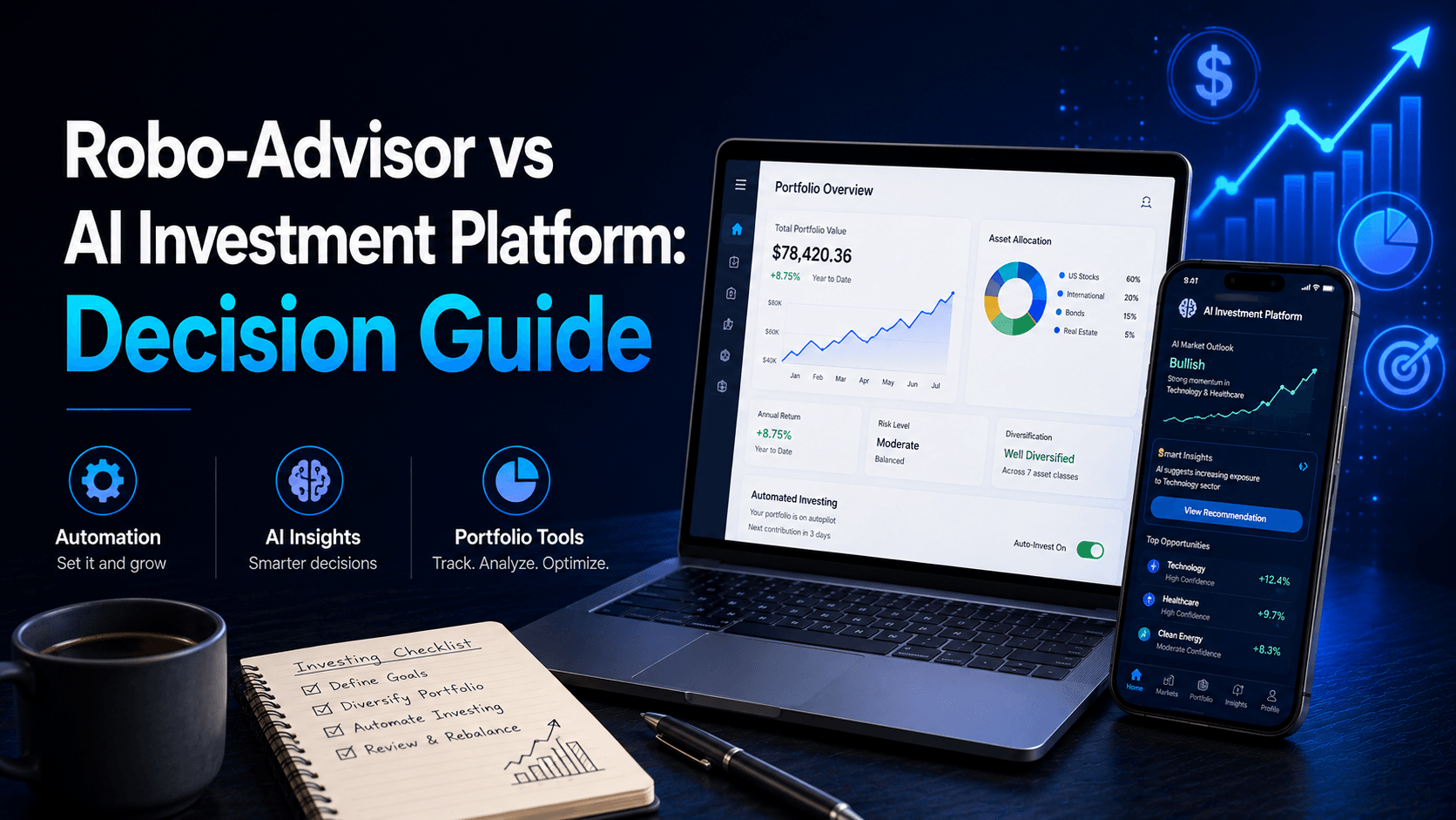 Robo-Advisor vs AI Investment Platform: Decision Guide Robo-Advisor vs AI Investment Platform: Decision Guide