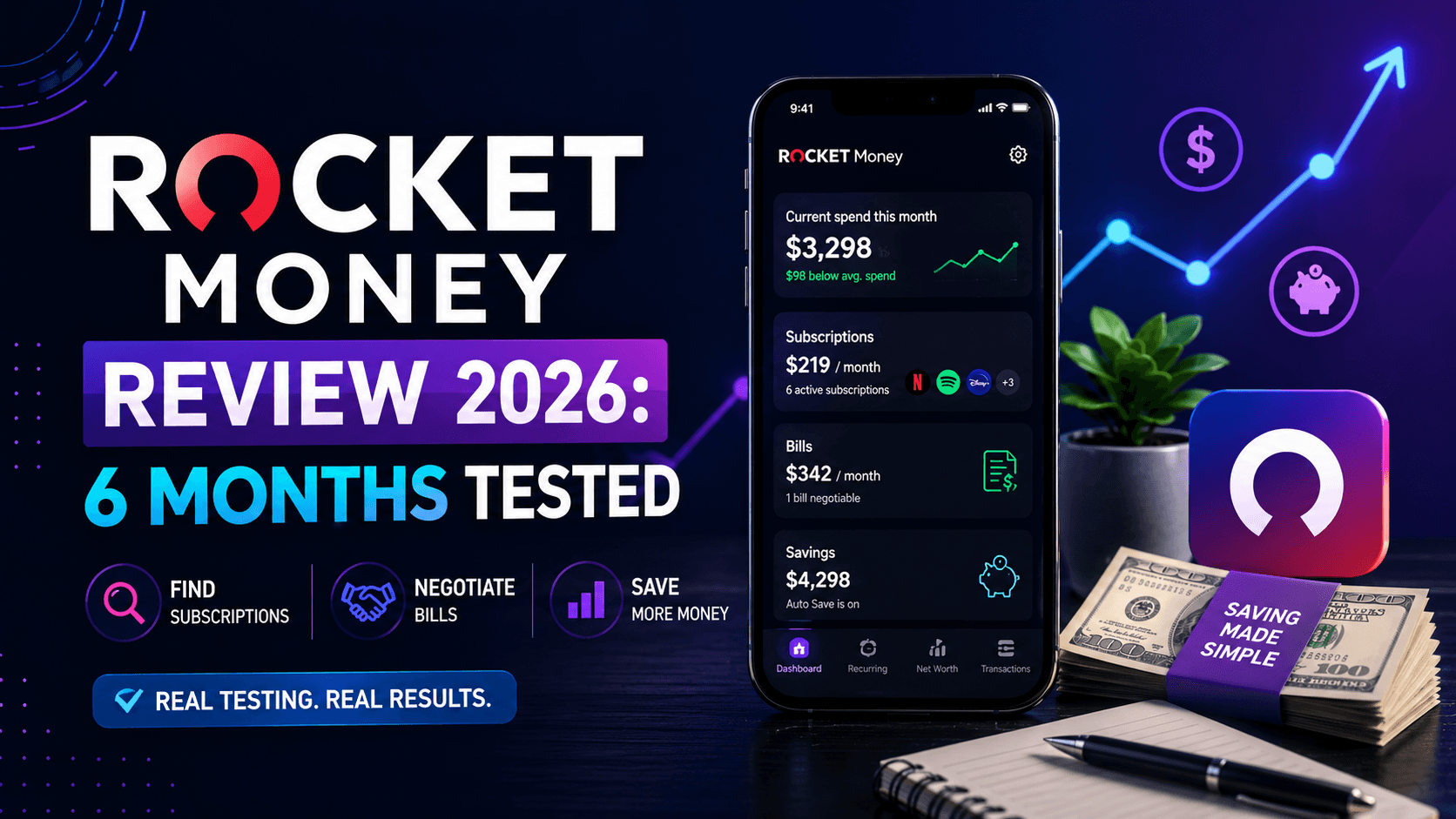 Rocket Money Review 2026: 6 Months Tested