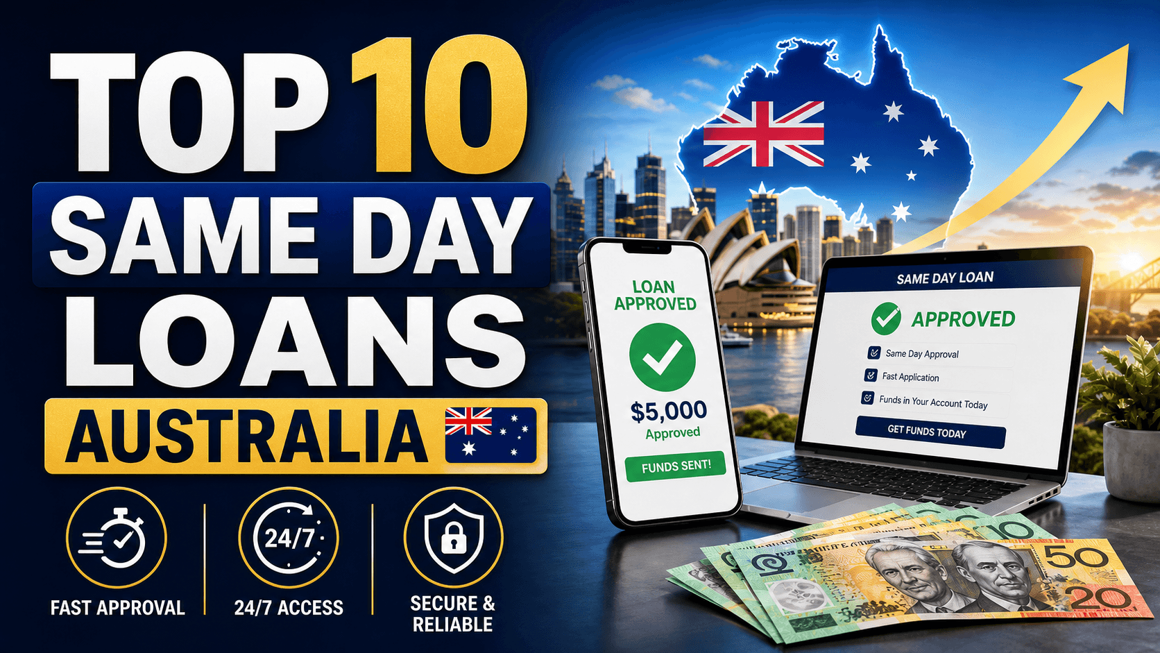 Top 10 Same Day Loans Australia