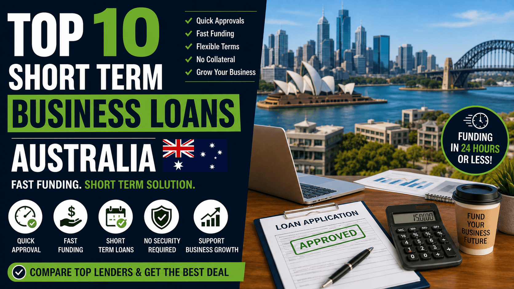 Top 10 Short Term Business Loans Australia