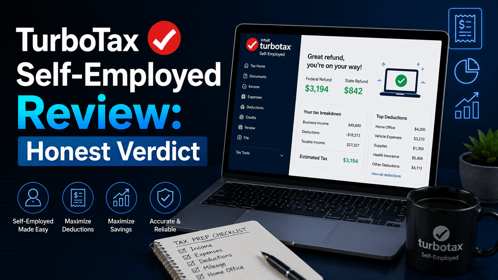 TurboTax Self-Employed Review 2026: Honest Verdict TurboTax Self-Employed Review 2026: Honest Verdict