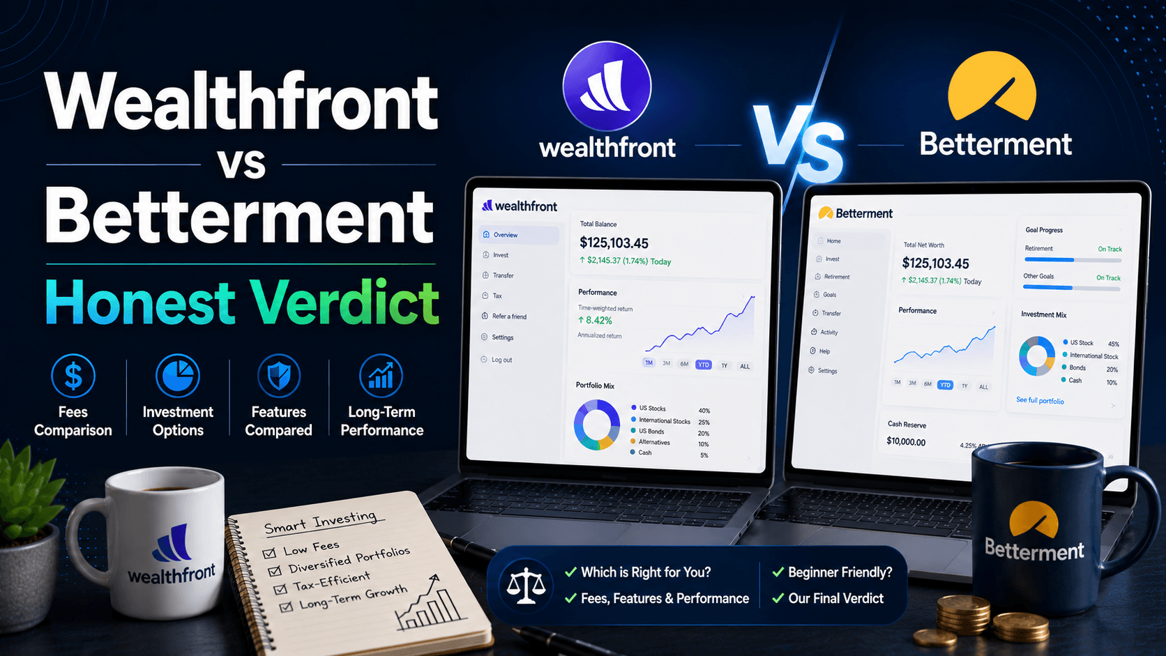 Wealthfront vs Betterment 2026: Honest Verdict Wealthfront vs Betterment 2026: Honest Verdict