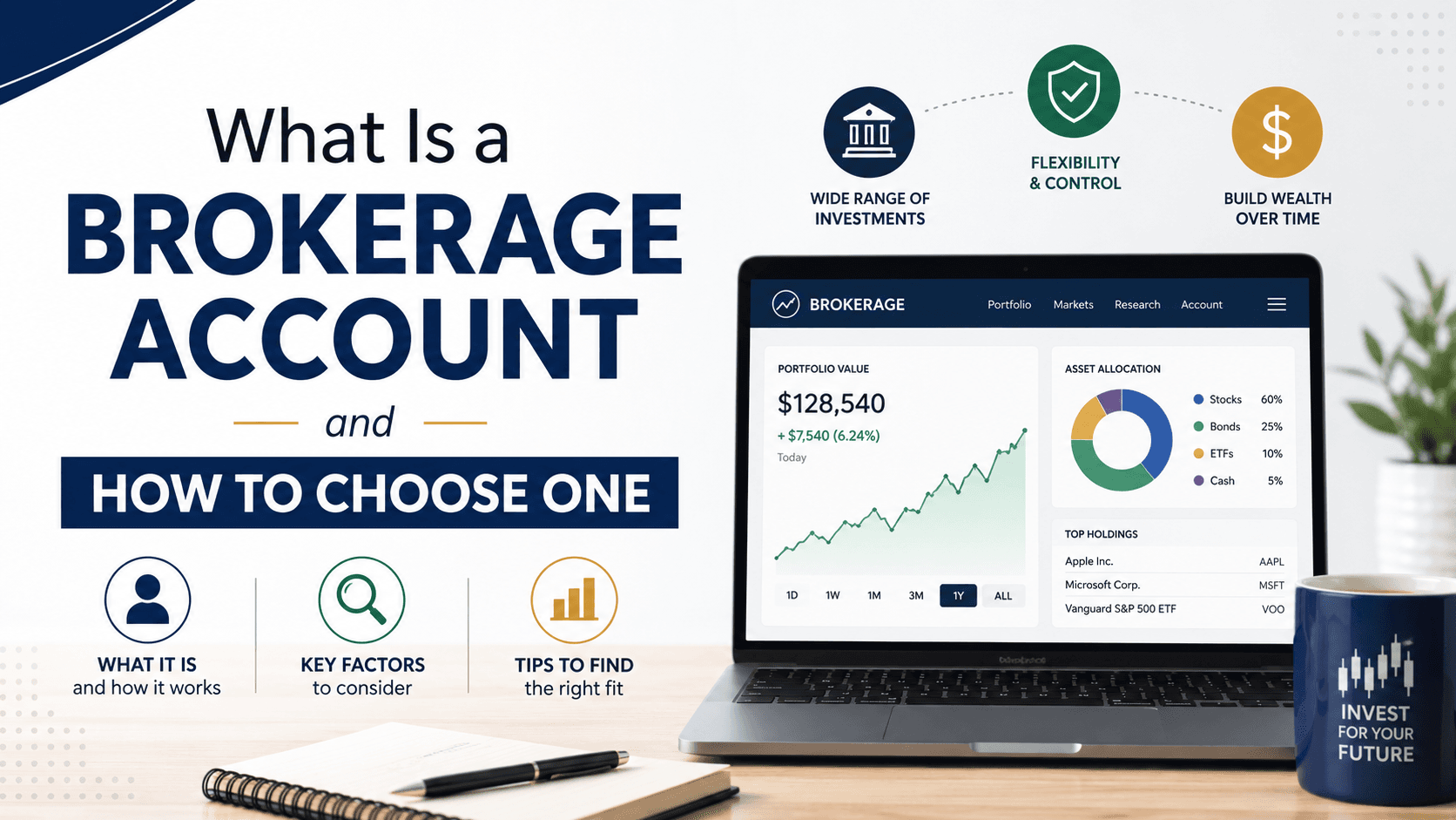What Is a Brokerage Account and How to Choose One What Is a Brokerage Account and How to Choose One