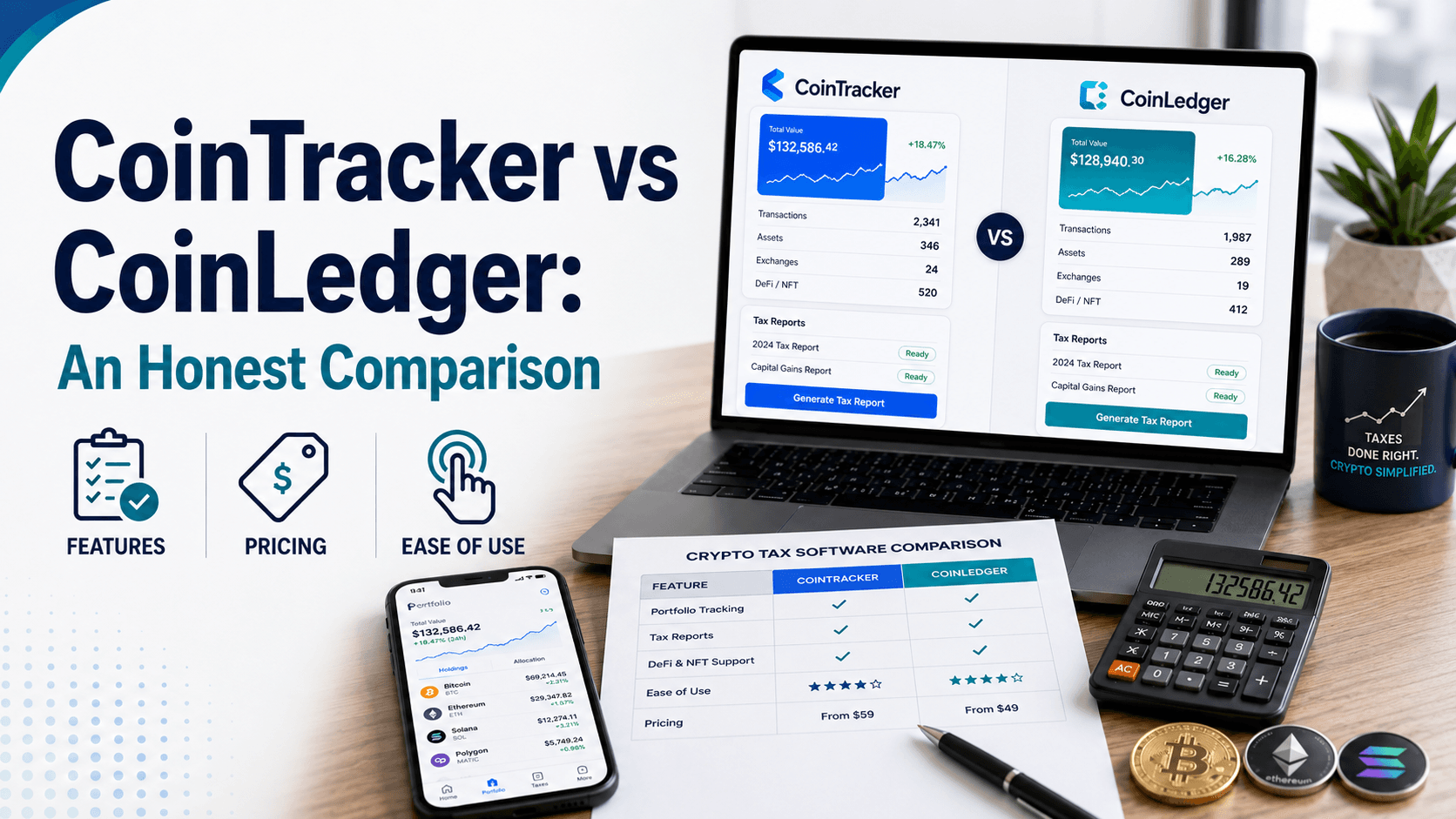 CoinTracker vs CoinLedger: An Honest Comparison CoinTracker vs CoinLedger: An Honest Comparison