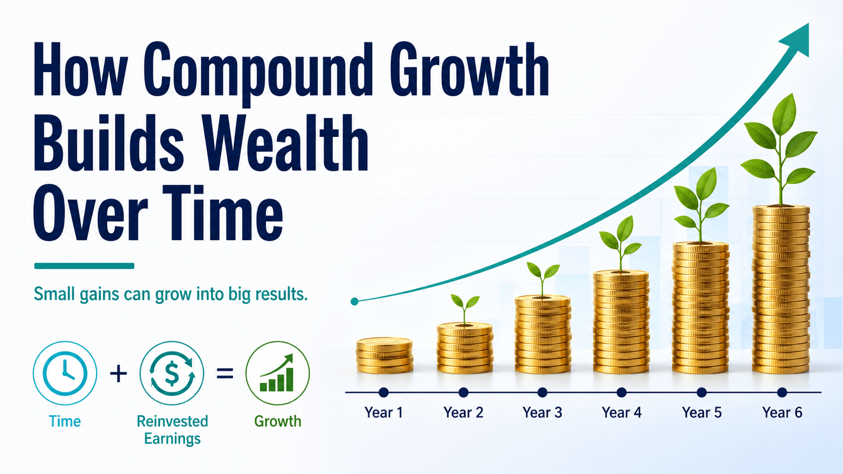 How Compound Growth Builds Wealth Over Time How Compound Growth Builds Wealth Over Time