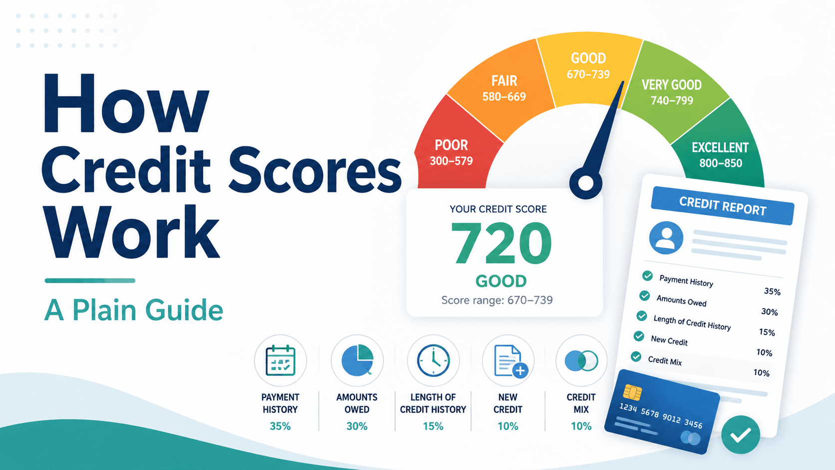 How Credit Scores Work: A Plain Guide How Credit Scores Work: A Plain Guide