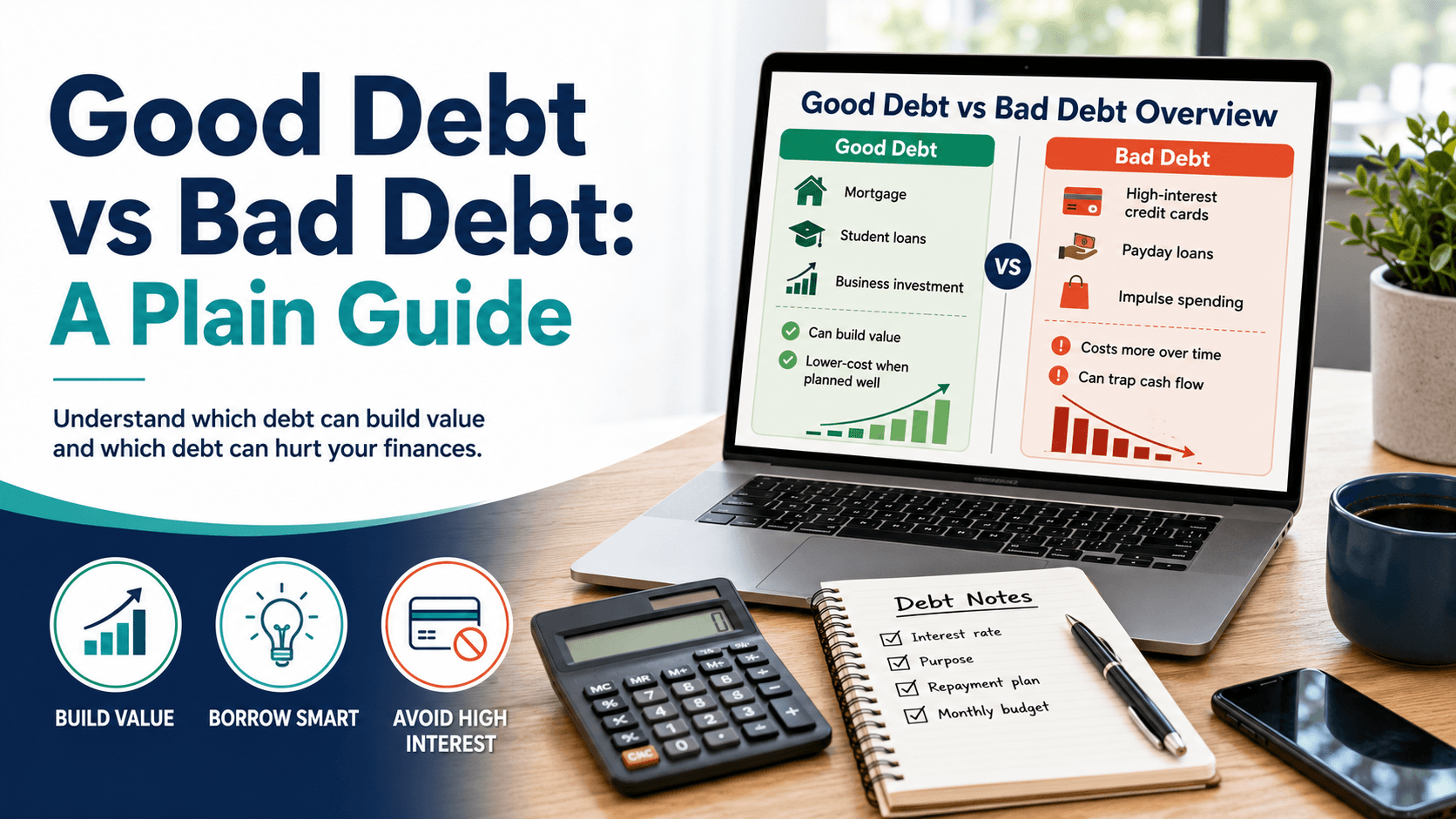 Good Debt vs Bad Debt: A Plain Guide Good Debt vs Bad Debt: A Plain Guide