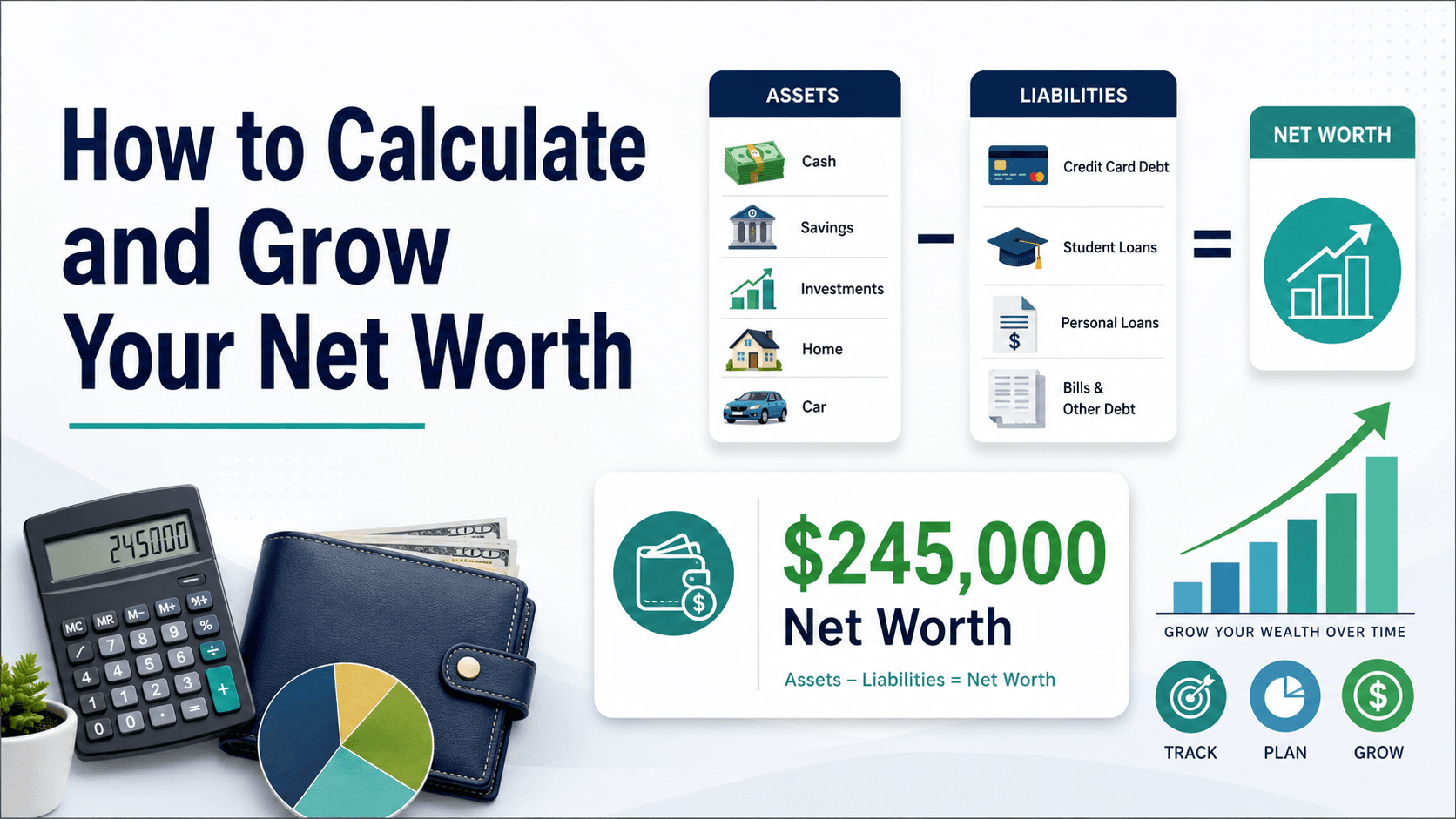 How to Calculate and Grow Your Net Worth How to Calculate and Grow Your Net Worth