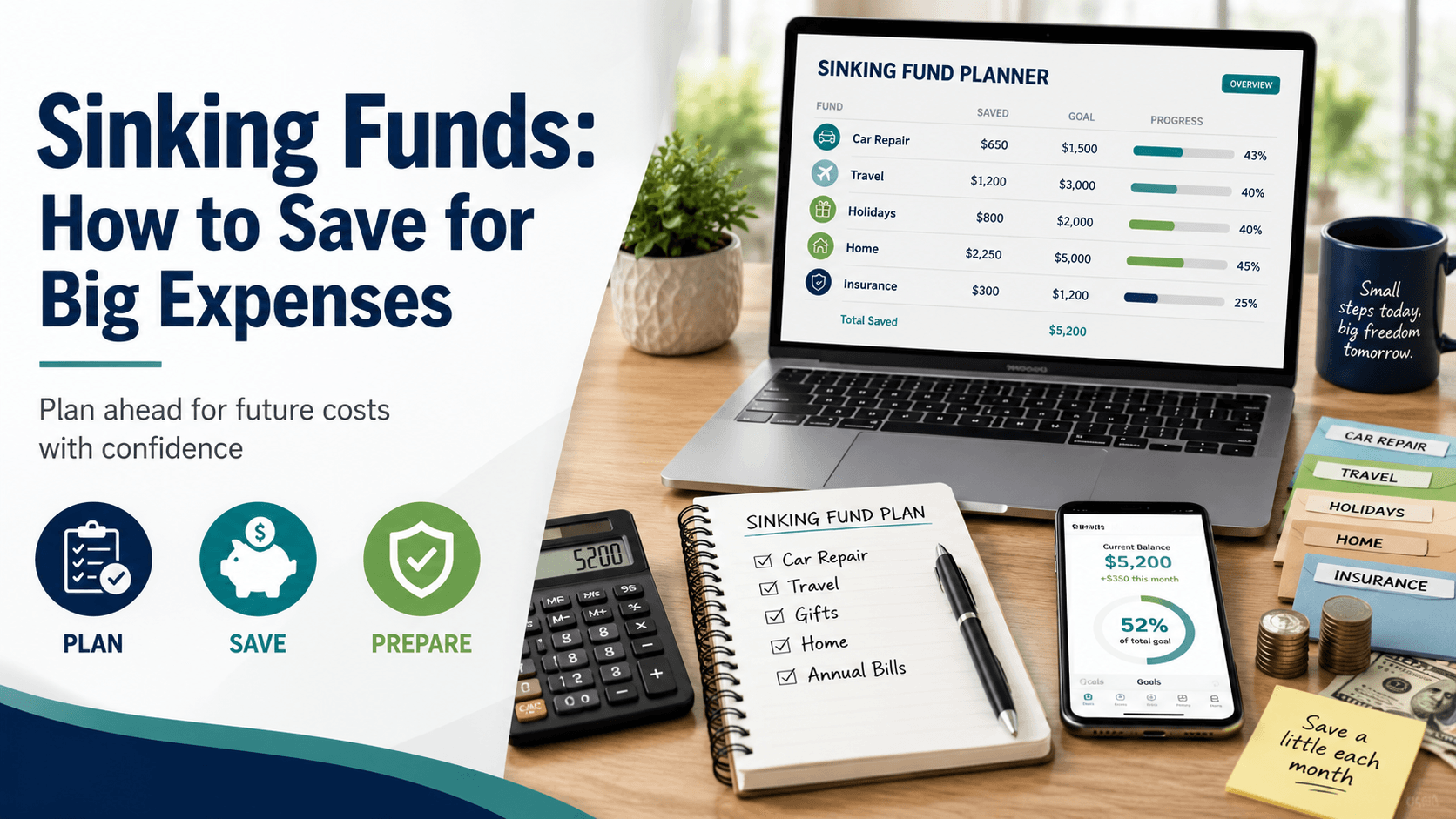 Sinking Funds: How to Save for Big Expenses