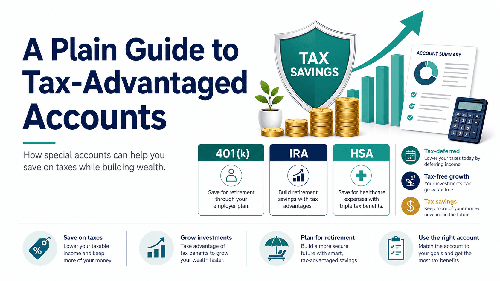 A Plain Guide to Tax-Advantaged Accounts